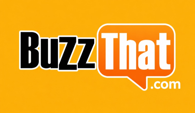 BuzzThat wordmark on dark